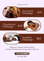 Discount on Relaxing Facial Massage