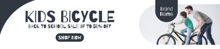 Plantilla de diseño de Anuncio de venta de bicicletas para niños Ebay Store Billboard 