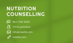 Expert Nutrition Counseling Services Offer With Broccoli