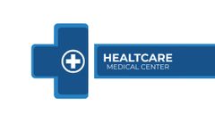 Healthcare Medical Center Services Ad with Cross