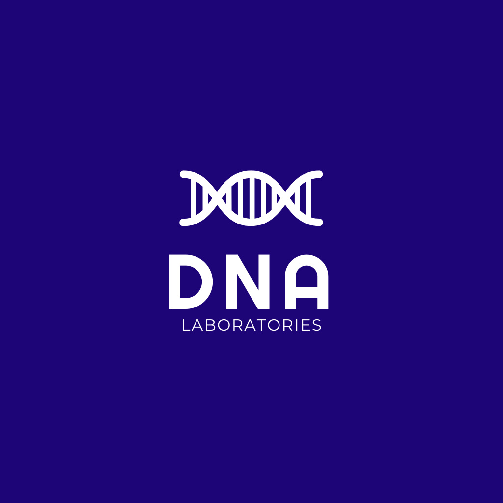 Emblem of Laboratory Logo – шаблон для дизайна