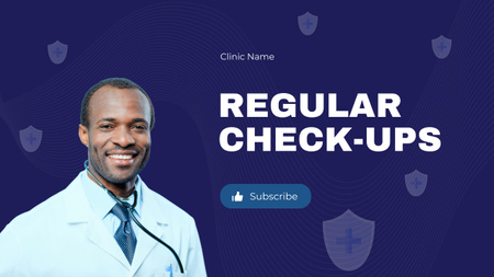 Offer of Regular Health Checkups Youtube – шаблон для дизайну