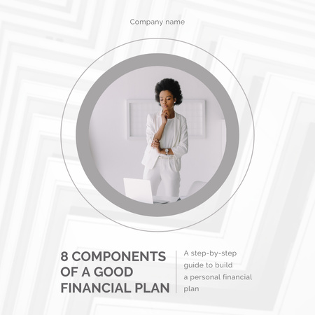 Financial Planning Consulting Animated Post Design Template