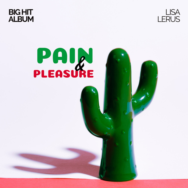 Album Cover - Pain & Pleassure Album Cover Šablona návrhu