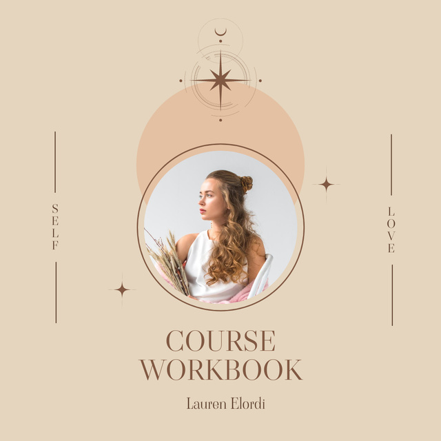 Plantilla de diseño de Course Workbook Instagram 