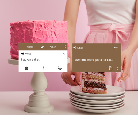 Cafe confectionery or bakery creative Facebook Design Template