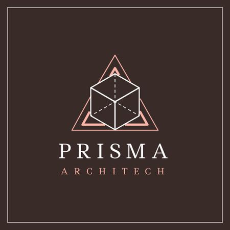 Szablon projektu Prisma Architech  - Architectural Solutions Logo Logo