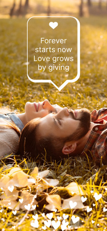 Template di design Citazione motivazionale sull'amore e sul sostegno Snapchat Moment Filter