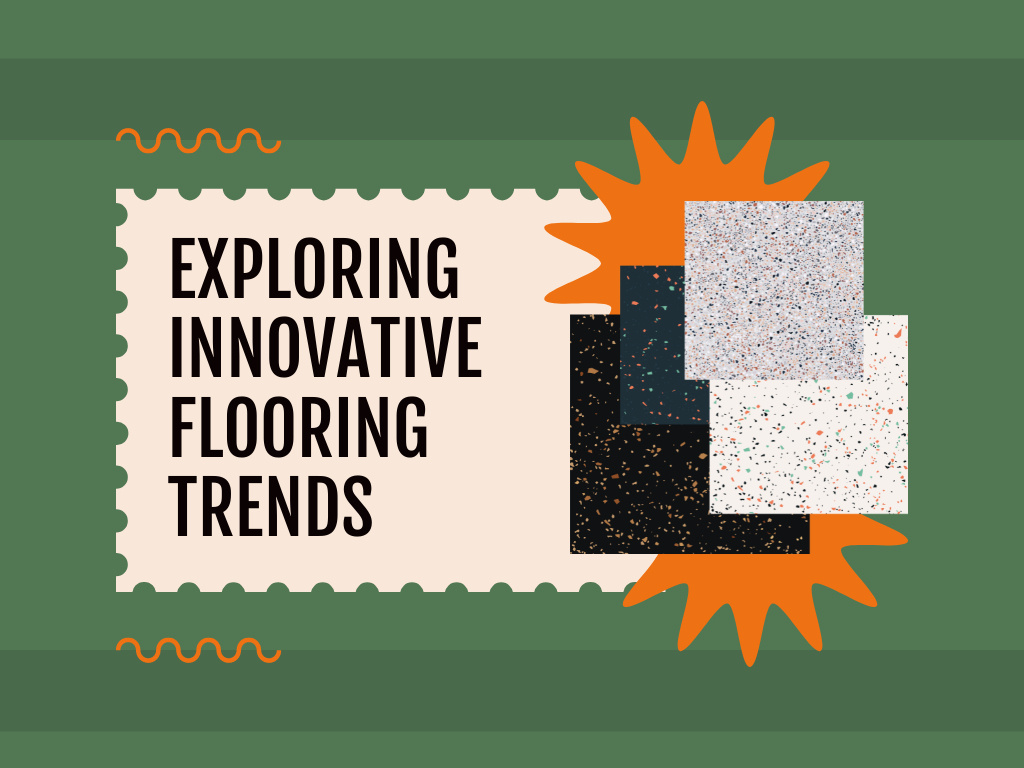Ad of Exploring Innovative Flooring & Tiling Trends Presentationデザインテンプレート