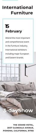 International Furniture Offer for Your Bedroom Skyscraper – шаблон для дизайна