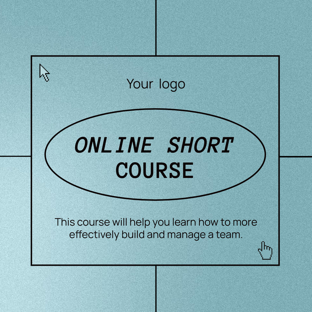Platilla de diseño Job Short Training Announcement Animated Post