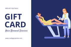 Gift Voucher for Laser Hair Removal Services