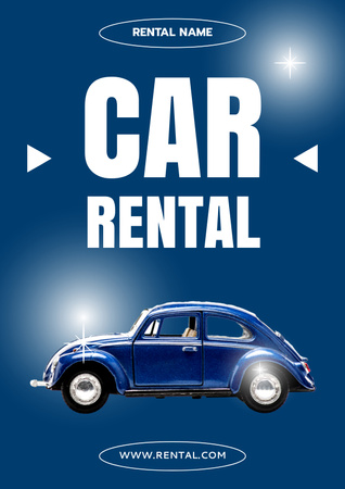 Ontwerpsjabloon van Poster van Car Rental Services