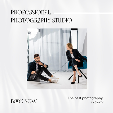 Professional Photography Studio Instagram Design Template