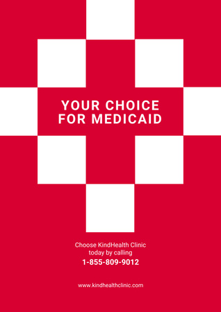 Aralarından Seçim Yapabileceğiniz Tıbbi Kurum Teklifi Poster Tasarım Şablonu