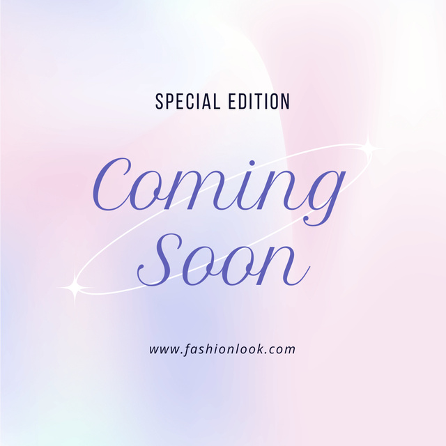 Fashion Store Opening Announcement Instagram Tasarım Şablonu