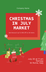 Christmas in July Market Event