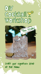 DIY Cocktail Workshop With Signature Drinks