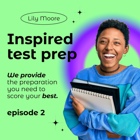 Template di design Podcast about Tutoring Podcast Cover
