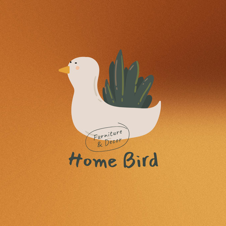 Furniture and Home Decor Offer Logo 1080x1080pxデザインテンプレート