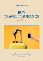 Worldwide Travel Insurance Purchase In Yellow