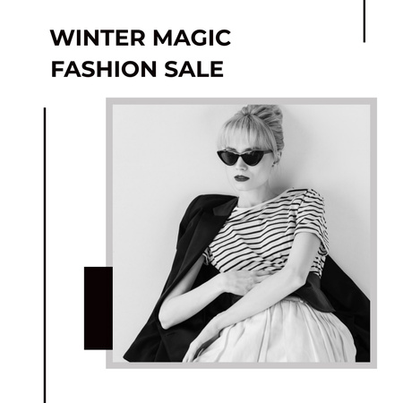 Platilla de diseño Female Fashion Clothes Sale Instagram
