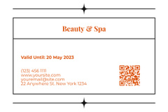 Gift Voucher Offer for Beauty Salon and Spa