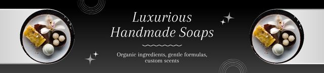 Gentle Handmade Soap Formula Ebay Store Billboard Πρότυπο σχεδίασης