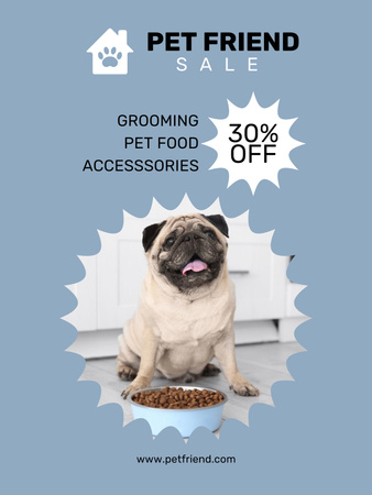 Platilla de diseño Pet Week Sale Poster Poster US