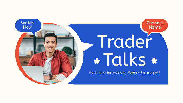 Exclusive Interview with Exchange Trading Experts Youtube Thumbnail Design Template