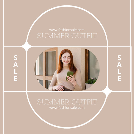 Summer Collection for Women Instagram Design Template