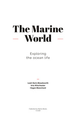 Offer Exploration of Underwater Marine World