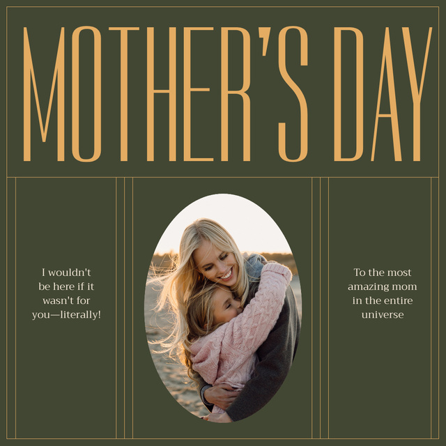 Template di design Have a Nice Mother's Day Instagram