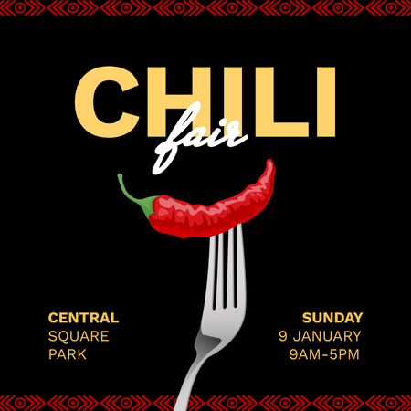 Szablon projektu Delicious Chili Thai Food Offer Instagram