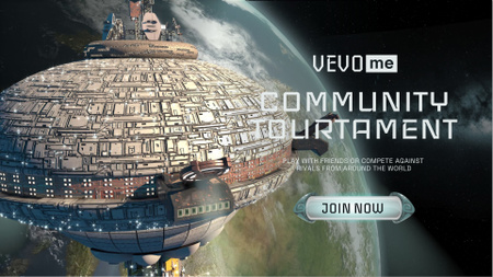 Modèle de visuel Gaming Community Tournament Announcement - Full HD video
