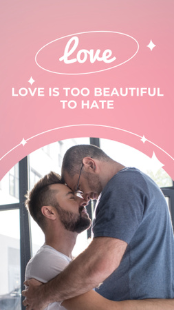 LGBT Families Community Invitation Instagram Story Design Template