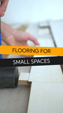 Expert Flooring Service With Maintenance And Heating System TikTok Video Design Template