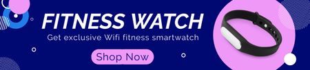 Fitness óra eladása Ebay Store Billboard tervezősablon