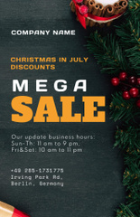 Magical Christmas Sale Announcement for July