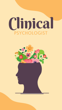 Platilla de diseño Clinical Psychotherapist Services Instagram Story