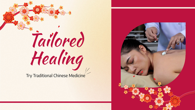 Ontwerpsjabloon van Full HD video van Discount On Acupuncture Sessions From Traditional Chinese Medicine