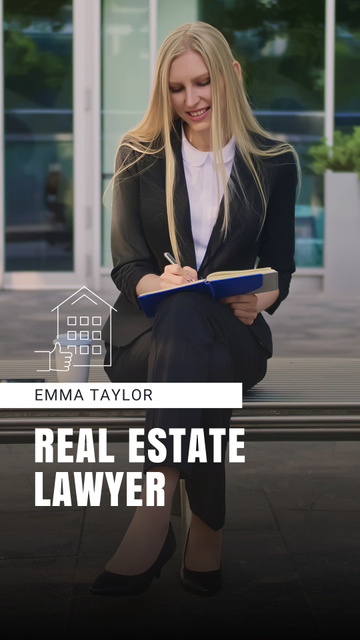 Professional Real Estate Lawyer Service Offer TikTok Video tervezősablon