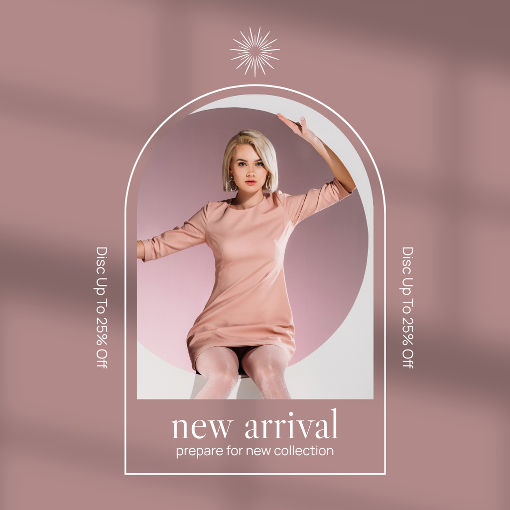 New Arrival of Women’s Fashion Collection Instagram tervezősablon