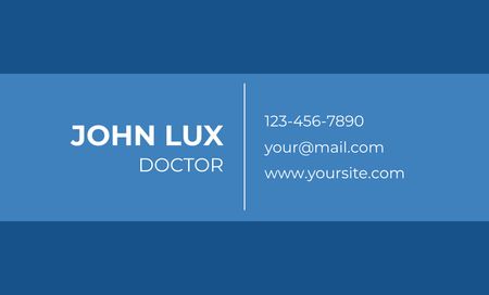 Template di design Modern Healthcare Services Business Card 91x55mm