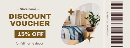 Home Decor and Accessories Offer Coupon – шаблон для дизайну