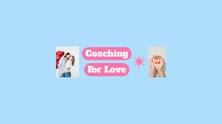 Coaching a szerelemhez és a sikeres kapcsolatokhoz Youtube tervezősablon