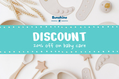 Gift certificate,baby care shop
