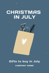 Sale of Christmas Gifts in July with Cute Gift Bag