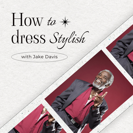 Template di design Age-Friendly Stylist's Tips In Dressing Animated Post