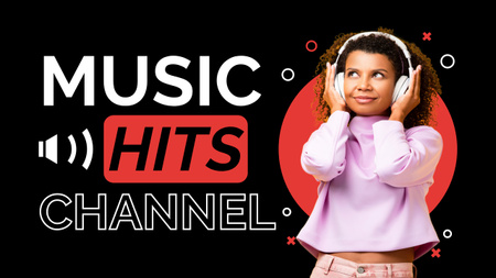 Platilla de diseño Popular Music Channel Promo Youtube